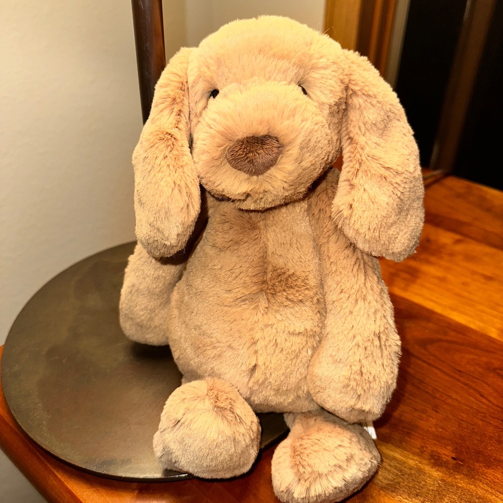 Collectible Jellycat Bashful Toffee Puppy